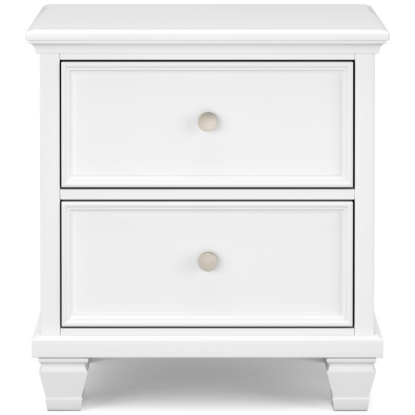 Fortman Two Drawer Nightstand